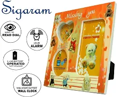 Sigaram Analog 18 cm X 22 cm Wall Clock-thumb3