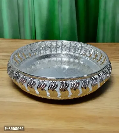 Sigaram 9 Inch Wedding Tray For Pooja Festival and Wedding Ceremany K4454-thumb2