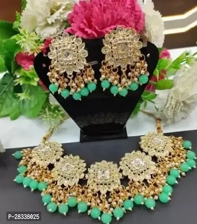 Stylish Golden Alloy Jewellery Sets For Women