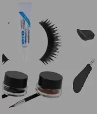 Gel Liner False Eyelashes Eyelashes Glue and Eyelashes Curler.-thumb1