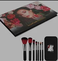 Rose Gold Eyeshadow Palette and Makeup Brush Set For Women.-thumb1