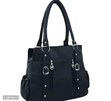 Stylish Black Polyester  Handbags For Women-thumb0
