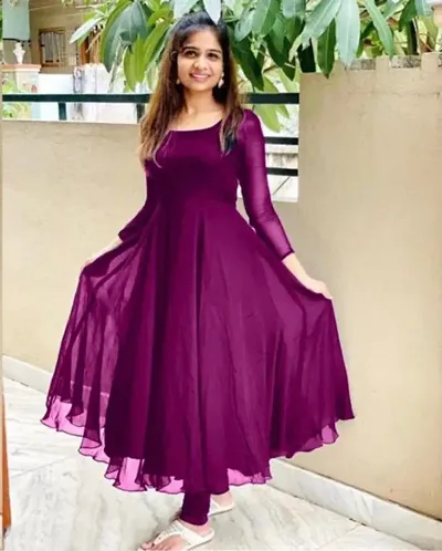 Attractive Georgette  Gowns for Women