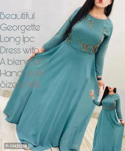 Attractive Georgette Gowns for Women