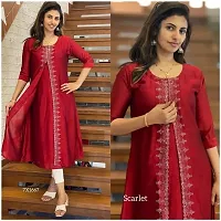 Fancy Vichitra Kurti for Women-thumb1