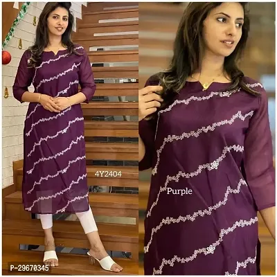 Attractive Georgette Kurti for Women-thumb0