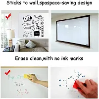 VG Self Adhesive White Board Paper,Easy Peel and Stick Dry Erase Whiteboard for Classroom, Planning, Office, Kid Painting with 1 Water Pen (78.7"" x 17.7"")-thumb2