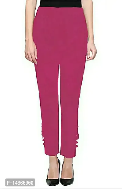 Ethnicity Women's Off White Cotton Solid Pant - Ethnicity India