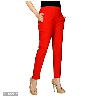 Buy Anaro Skin Women Cotton Lycra Pencil Pant (Kurti Pant/cigarette Pant)  suitable for formal and casual wear Online at Best Prices in India -  JioMart.