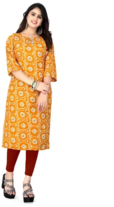 Fancy American Crepe Kurtis for Women