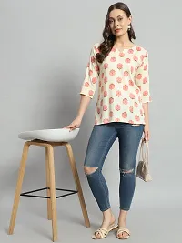 Stylish Viscose Rayon Printed Top for Women-thumb2