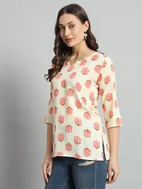 Stylish Viscose Rayon Printed Top for Women-thumb3