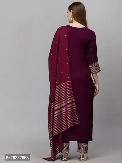 Zyla kurta pant and dupatta.-thumb2