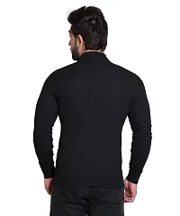 Men High Neck Pullovers  Turtle Neck Solid Sweater for Men-thumb3