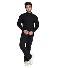 Men High Neck Pullovers  Turtle Neck Solid Sweater for Men-thumb1