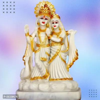 radha krishna idol radha krishna murti radha krishna statue radha krishna showpiece for pooja room showpiece figurine-thumb4