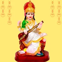 saraswati idol saraswati murti saraswati statue saraswati showpiece for pooja room showpiece figurine-thumb3