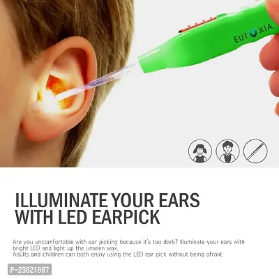 JUMP2STARS Ear Cleaning tools LED Flashlight Ear Pick Ear Wax light Remover-thumb0