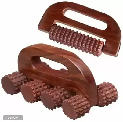 Wooden Massager | Body massager | Back Massager | Pain Relief Massager Massager (Brown)