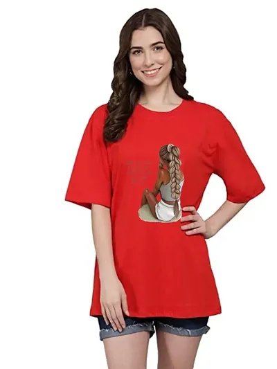 Classic Polycotton Women Oversize T-Shirt