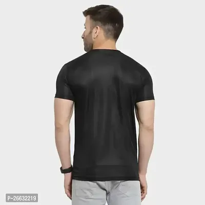 Mens Round Neck Half Sleeve Casual Dry Fit T-Shirts Combo (Pack of 2)-thumb2