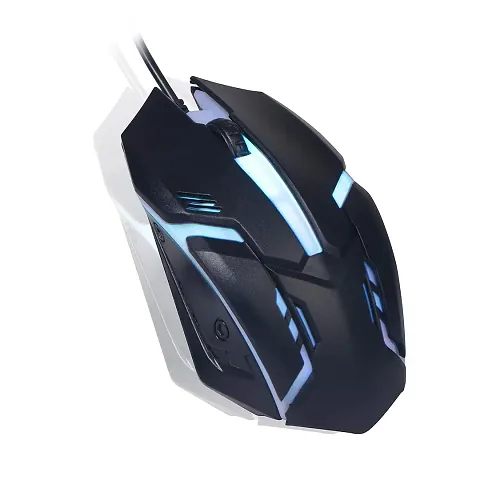 ENTWINO USB Wired Gaming Mouse LED Backlight up to 3200 DPI Ergonomic Design for Laptop  PC F1