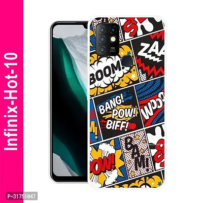 Stylish Back Cover for Infinix Hot10