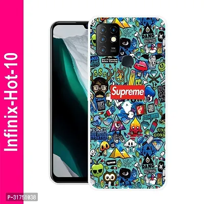 Stylish Back Cover for Infinix Hot10