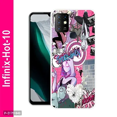 Stylish Back Cover for Infinix Hot10