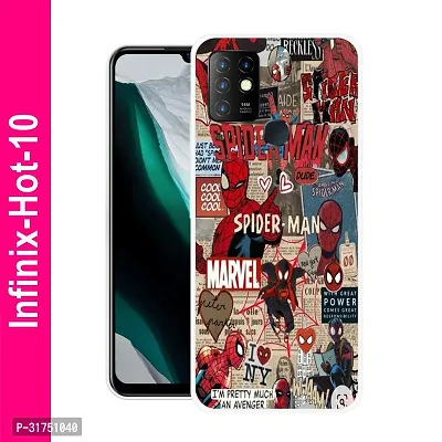 Stylish Back Cover for Infinix Hot10