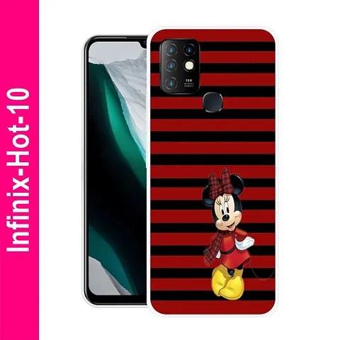 Stylish Back Cover for Infinix Hot 10