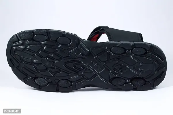 Mens Casual,Comfortable Sports Sandal For Walking (Black)-thumb3