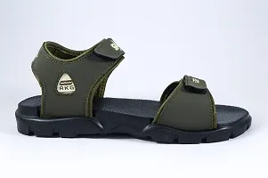Mens Casual,Comfortable Sports Sandal For Walking (Mehandi)-thumb1