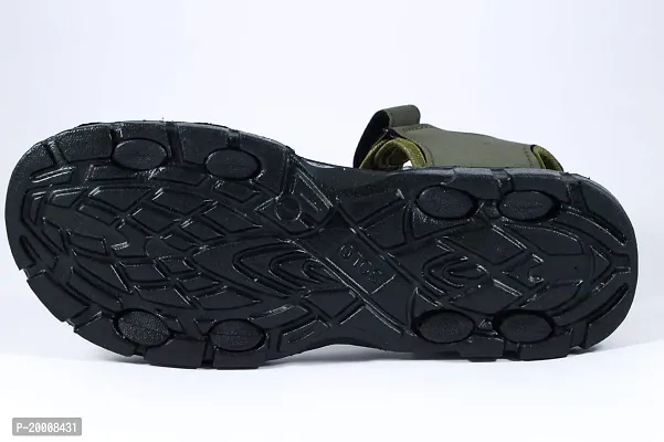 Mens Casual,Comfortable Sports Sandal For Walking (Mehandi)-thumb3