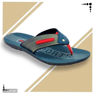 Stylish P.V.C Textured Comfort Slipper For Men