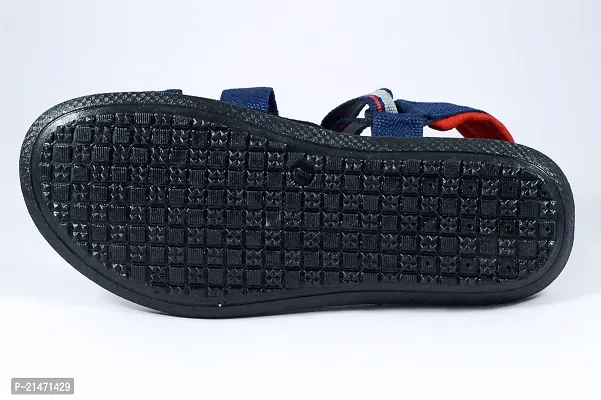 Stylish P.V.C Textured Comfort Sandals For Men-thumb3