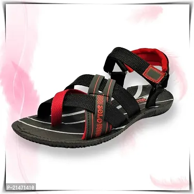 Stylish P.V.C Textured Comfort Sandals For Men