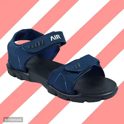 Stylish Blue EVA Textured Comfort Sandals For Men