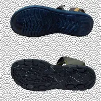 Stylish P.V.C And Eva Textured Comfort Sandal Combo For Men-thumb2
