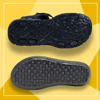 Stylish EVA And P.V.C Textured Comfort Slipper And Sandal Combo For Men-thumb2