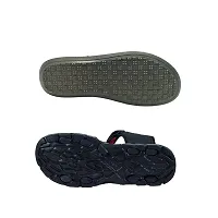 Stylish P.V.C And EVA Textured Comfort Slipper And Sandal Combo For Men-thumb2