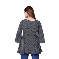 Trendy Woman Rayon Printed tops-thumb1