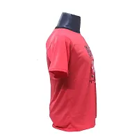 Vastans Men's Half Seelve Graphic Printed T-Shirt (Free Size, Red)-thumb2