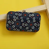 Vastans Stylish Printed Clutch For Women (Free Size, Blue)-thumb4