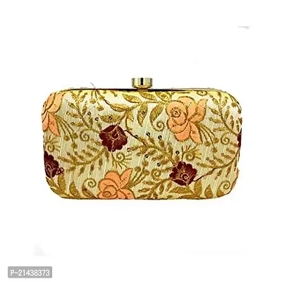 Worthyy Enterprises Party Gold Clutch