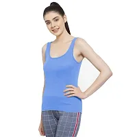 Vastans Cotton Sleeveless Camisole Slip On for Womens Pack of 2-thumb2