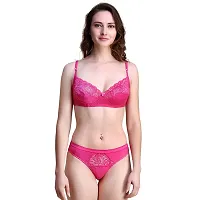 VASTANS Women's Non Padded and Non Wired Lingerie S-XXL (Medium, 3 Maroon  Pink, Rani)-thumb3