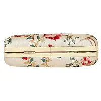 WORTHYY COLLECTIONS EMBROIDERED PARTY CLUTCH BAG WHITE-thumb2