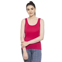 Vastans Cotton Sleeveless Camisole Slip On for Womens Pack of 2-thumb2