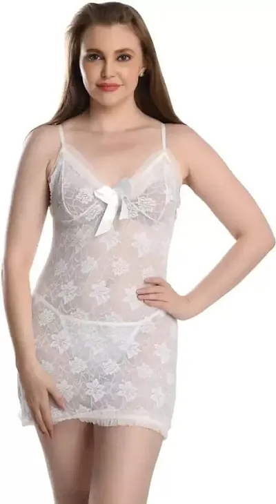 Vastans Women Sexy Dress Babydoll Nightwear for Honeymoon